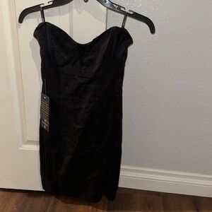 BEBE Strapless dress